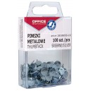 Připínáčky, kov, 10MM, 100 ks, blistr - Office Products U18195055-19