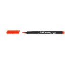 Popisovač červený M OHP  1-1,5mm - permanentní Top marker - 00000729
