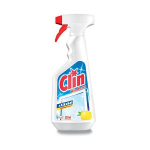 Clin Windows - prostředek na čištění oken - pistole 500ml. Citrón