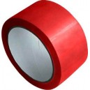 Lepící páska červená, 66m x 48mm, PP