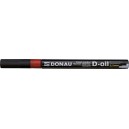Černý lakový popisovač D-oil 2,2 mm,  DONAU U7368001PL-01