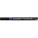 Bílý lakový popisovač D-oil 2,2mm DONAU U7368001PL-09