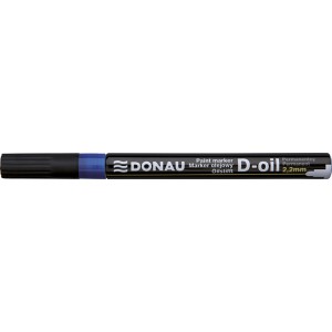 Modrý lakový popisovač D-oil 2,2mm DONAU U7368001PL-10