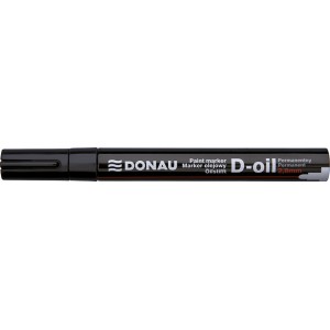 Černý lakový popisovač D-oil 2,8mm DONAU U7369001PL-01