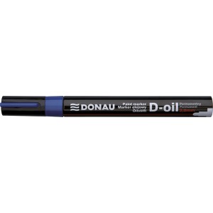 Modrý lakový popisovač D-oil 2,8mm DONAU U7369001PL-10