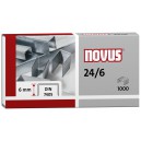 Novus drátky 24/6 Standard - 1000 ks K040-0158