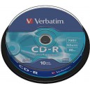 CD-R Verbatim DL 700MB 52x Extra Protection 10-cake 43437