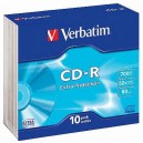 CD-R Verbatim DL 700MB 52x Extra Protection slim, 10ks/pack 43415