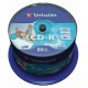 CD-R Verbatim DLP 80min. 52x Printable 50-cake 43309