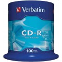 CD-R Verbatim DL 700MB 52x Extra Protection 100-cake 43411