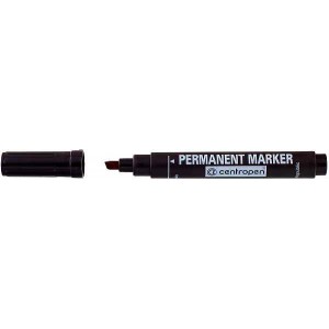 Černý Centropen 8576 permanentní popisovač, 1-4,5mm
