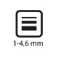 Černý Centropen 8576 permanentní popisovač, 1-4,5mm