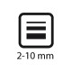 Černý Centropen 9110 Jumbo, permanentní popisovač/ 2-10mm
