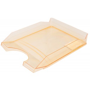 Zásuvka odkládací Office Products oranžová transparentní U18016011-07