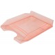 Zásuvka odkládací Office Products červená transparentní U18016011-04