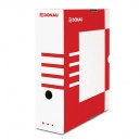 Archivační červená 100mm krabice Donau U7661301PL-04
