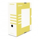 Archivační žlutá 120mm krabice Donau U7662301PL-11