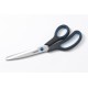 Dahle nůžky Office Comfort Grip, 20 cm, asymetrické, černé