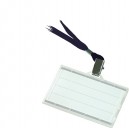 Visačka na šířku s černou šňůrkou,88x54mm  Donau   U8347001PL-01