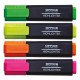 Zvýrazňovač/4ks sada Office Products U17055214-99