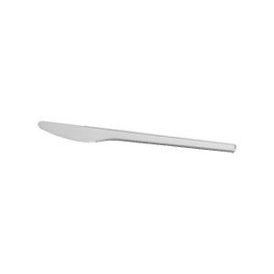 Nůž bílý plastový 17cm/100ks