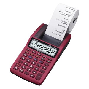 Kalkulačka Casio HR 8 TEC RED s tiskem